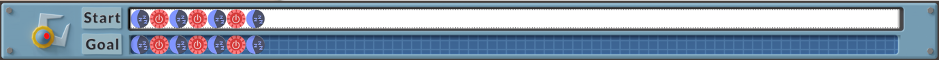 Example with 7 tokens starting with blue